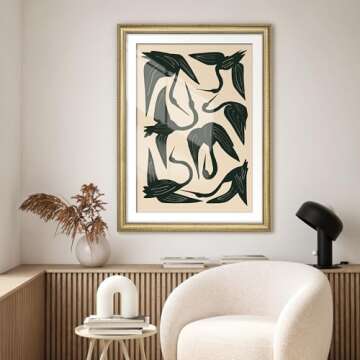 MUDECOR Premium Wall Art for Living Room or Office