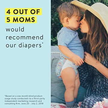 The Honest Company Diapers in Rose Blossom Print - Hypoallergenic