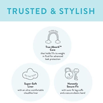 The Honest Company Diapers in Rose Blossom Print - Hypoallergenic