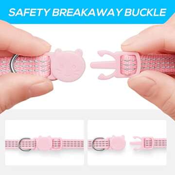 Reflective Breakaway Cat Collars - Safe & Stylish Pack
