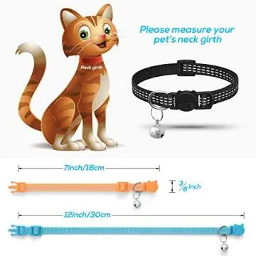 Reflective Breakaway Cat Collars - Safe & Stylish Pack