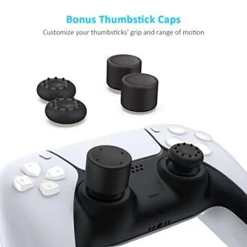 Fast Charging NexiGo PS5 Controller Dock with Thumb Grips