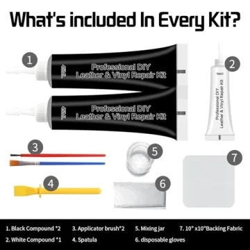 Leather Repair Kit for Furniture & Car Interior