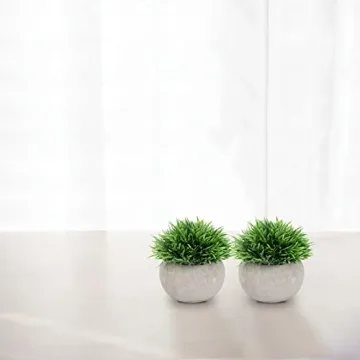 Stylish Small Faux Potted Plants for Home and Office