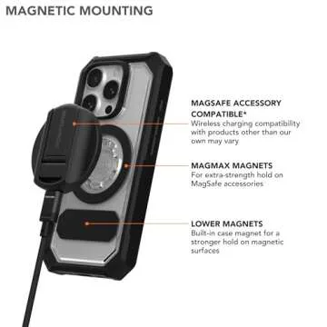 Rokform Rugged Case for iPhone 16 Pro - Magnetic & Durable