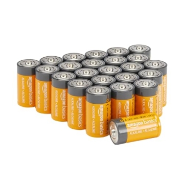Amazon Basics 24-Pack C Cell Alkaline Batteries