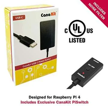 CanaKit Raspberry Pi 4 4GB Starter PRO Kit - 4GB RAM