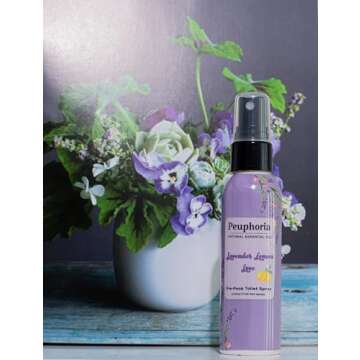 Pre Poop Toilet Spray, Peuphoria toilet odor eliminator, 4pack + 1Gift bottle, 2.5 Oz travel size