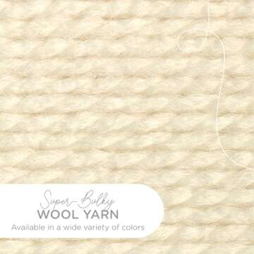 Lion Brand Wool-Ease Thick & Quick Yarn - Soft, Bulky Knitting Yarn, 3 Pack, Fisherman