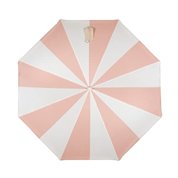 High-Quality Summerland Beach Umbrella with Fringe