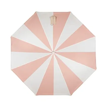 High-Quality Summerland Beach Umbrella with Fringe