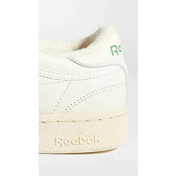 Reebok Women's Club C 85 Vintage Sneaker, Chalk/Glen Green/Paperwhite/Excellent RED, 9