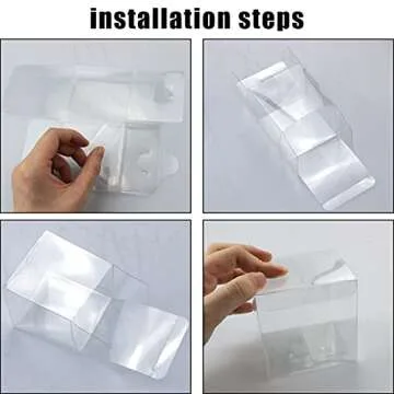 Oomcu Clear Plastic Favor Boxes for Gifts & Treats