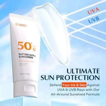 Sexymix Tattoo Sunscreen Lotion SPF 50 for Vibrant Tattoos
