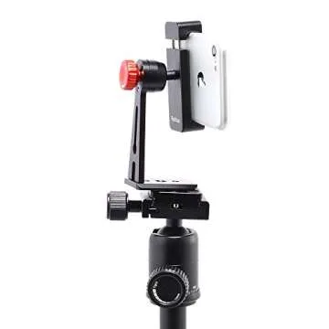 Ruittos Phone Holder for Tripod - Universal Smartphone Mount