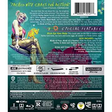 Birds of Prey (4K Ultra HD + Blu-ray) - Experience the Thrills