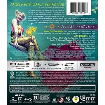 Birds of Prey (4K Ultra HD + Blu-ray) - Experience the Thrills