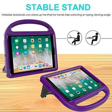 Durable Kids Case for iPad 5th, 6th Gen & Air 2