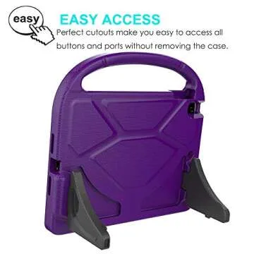 Durable Kids Case for iPad 5th, 6th Gen & Air 2