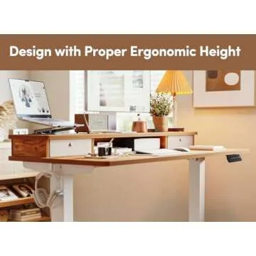 BANTI 55x24 Inch Electric Standing Desk Adjustable Height