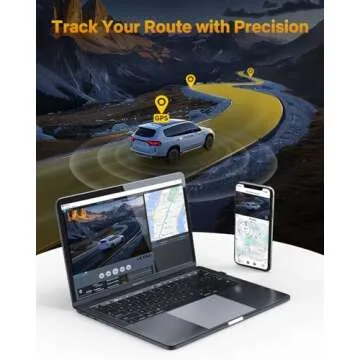 GKU 4K Dash Cam Front and Rear | Night Vision, GPS, WiFi