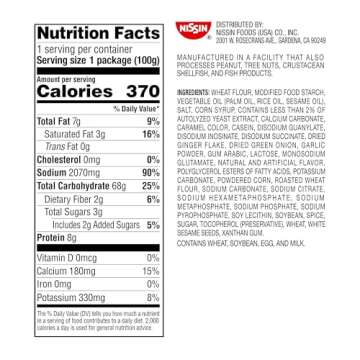 Nissin Top Ramen Noodle Soup, Chicken, 3 Ounce (Pack of 24)