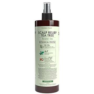 Scalp Relief Tea Tree Leave-In Conditioner, Relieve Itchy, Dry Scalp, Detangles Hair, 240ml/8 fl oz