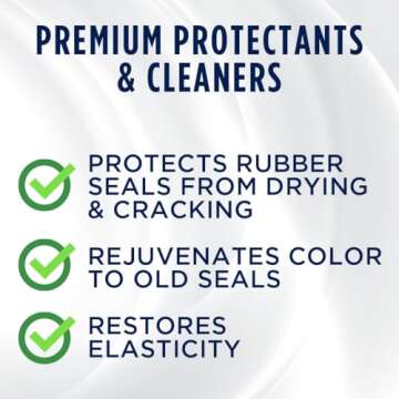 303 Products Rubber Seal Protectant – Protects & Conditions Seals on Doors, Windows, Hoods, Trunks...