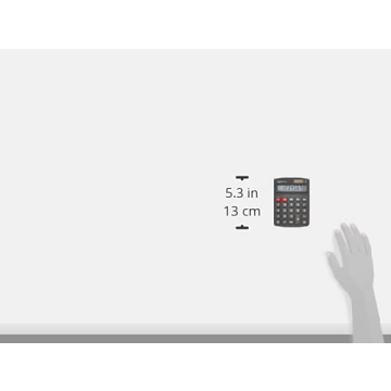 Amazon Basics LCD 8-Digit Desktop Calculator 5 Pack