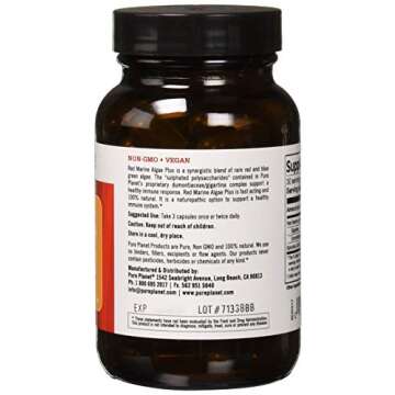 Pure Planet - Red Marine Algae Plus: Support Your Immune System Naturally