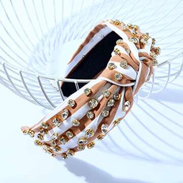 Stylish FEDANS Jeweled Headband for Women and Girls