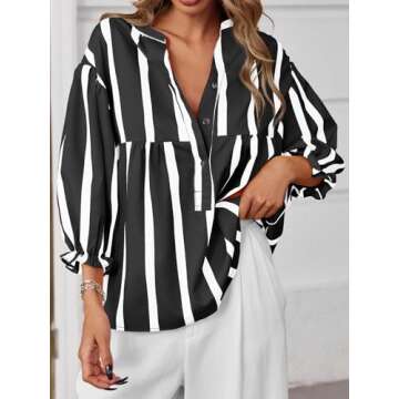 Trendy Tankaneo Puff Sleeve Blouse for Summer Fashion