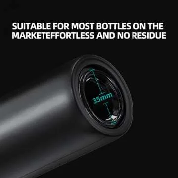 Liuzouwin Electric Wine Bottle Opener for Easy Cork Removal