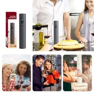 Liuzouwin Electric Wine Bottle Opener for Easy Cork Removal