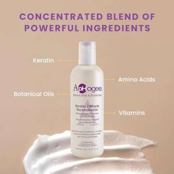 Aphogee Keratin Reconstructor, 8 Fl Oz
