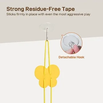 Potaroma Interactive Cat Feather Toys for Endless Fun