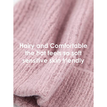 Moss Rose Beanie Hat Unisex Winter Warm Knit Cap