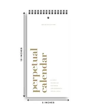 Bliss Collections Perpetual Calendar for Important Dates