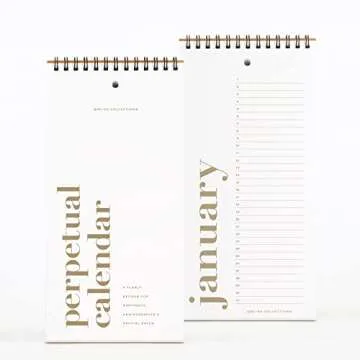 Bliss Collections Perpetual Calendar for Important Dates