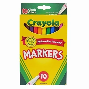 Crayola Fine Line Markers - Assorted Colors, 20 Count Set