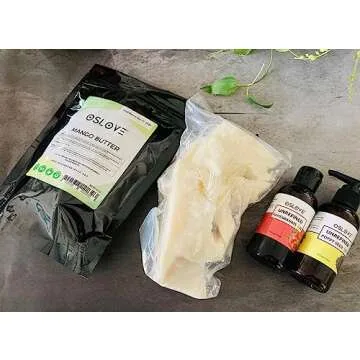 Oslove Organics 1 LB Mango Butter for DIY Beauty Solutions