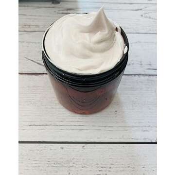 Oslove Organics Mango Butter 1 LB Pure, Natural, Hand -packed, Fresh & Fluffy in DIY mixes | Obtained from Mango seeds | Use for DIY leave in conditioner, Salves, Body Butter, Lotions & Soaps