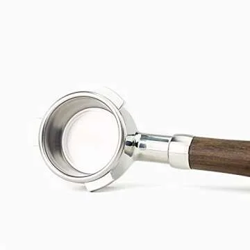 Crema Coffee Products - 54mm Filter Basket - Double Shot - Stainless Steel (Double Shot)