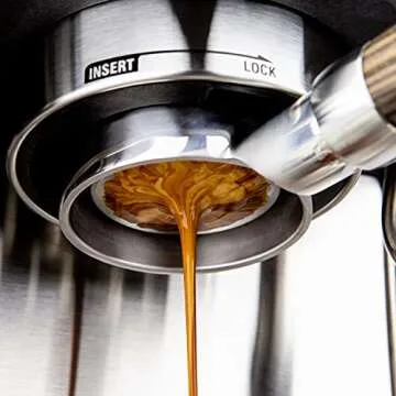 Crema Coffee Products - 54mm Filter Basket - Double Shot - Stainless Steel (Double Shot)