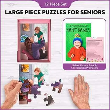 Assistex Dementia Puzzle with Large Pieces for Seniors
