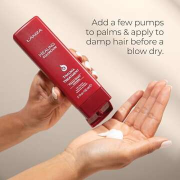 L'ANZA Healing ColorCare Trauma Treatment, Hair Treatment for Dry Damaged Hair, Extends Color Longevity, For Healthy and Vibrant Color with Split End Repair & Hair Shine, Luxury Hair Care