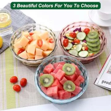 Taiuloo Salad Bowl Set Stylish Food Storage Solution