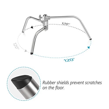 Neewer 10ft Adjustable C-Stand with Boom Arm for Photography