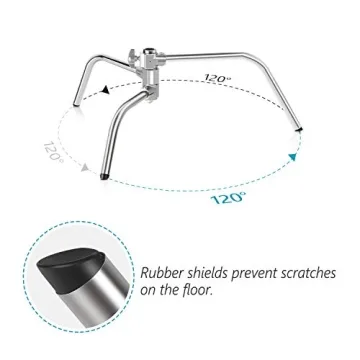 Neewer 10ft Adjustable C-Stand with Boom Arm for Photography