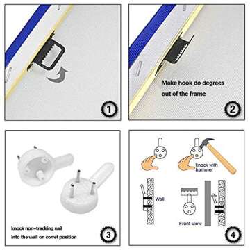 FunLe Canvas Wall Art Pink Abstract Lips for Bathroom and Bedroom Decoration Modern Style Paintings Decor Frame or Unframe Home Ready to Hang (12X16Inch,Unframe)